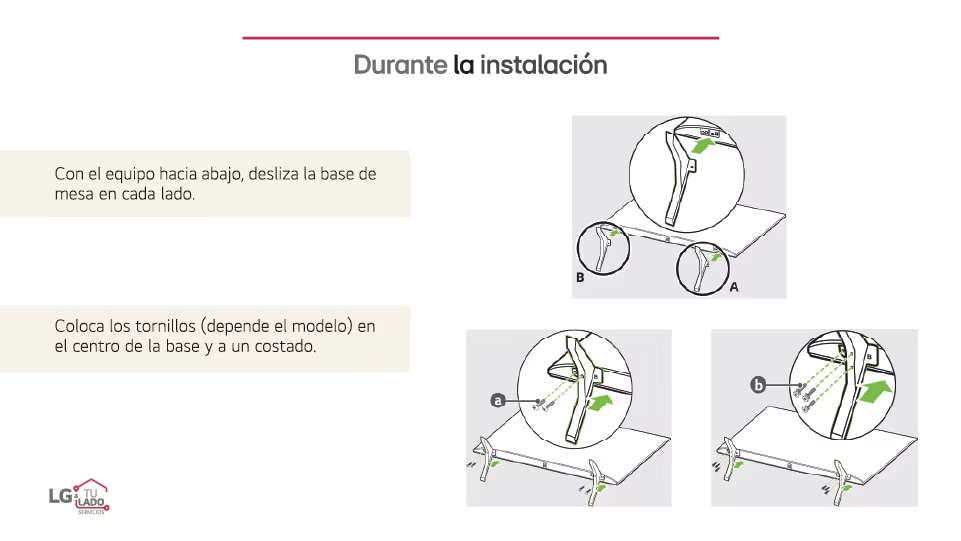 Guía de instalación televisión
